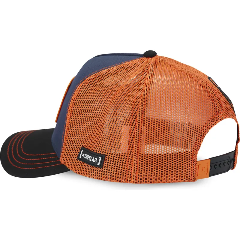 trucker-cap-marineblau-und-orange-son-goku-dbz8-gok-dragon-ball-von-capslab