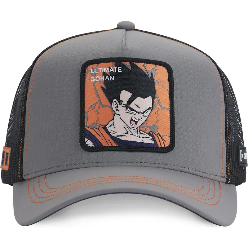 gra-og-sort-trucker-kasket-son-gohan-ultimate-dbz8-goh-dragon-ball-fra-capslab