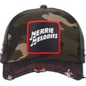 gorra-trucker-camouflage-og-sort-merry-melodies-loo10-fol-looney-tunes-fra-capslab