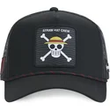 schwarze-trucker-kappe-straw-hat-pirates-op4-sku-one-piece-von-capslab