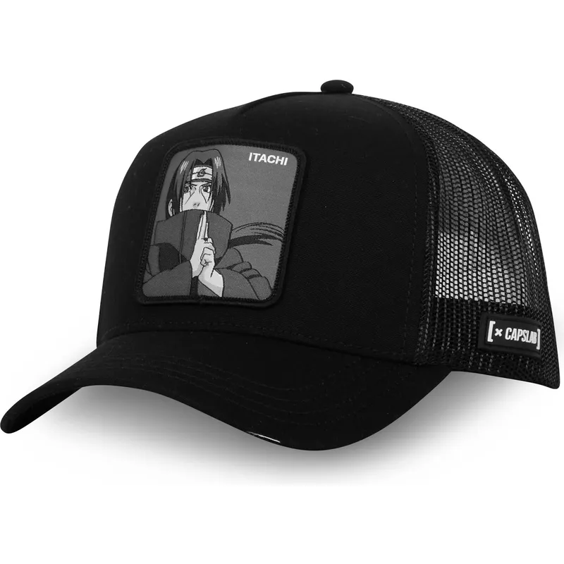 shapka-izvita-cherna-snapback-itachi-uchiha-naruto-ot-capslab
