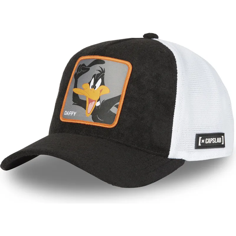 capslab-daffy-duck-daf2-ct-looney-tunes-cherno-byala-shoforska-shapka