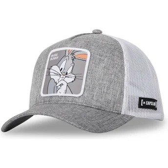 Casquette trucker grise et blanche Bugs Bunny LOO10 BUG Looney Tunes Capslab