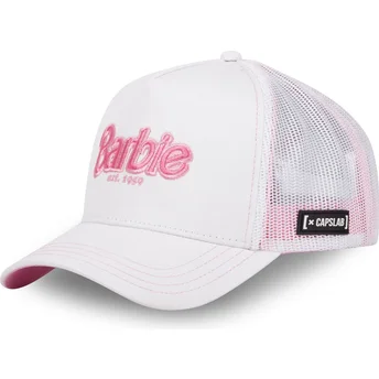 Casquette trucker blanche BAR9 CT Barbie Capslab