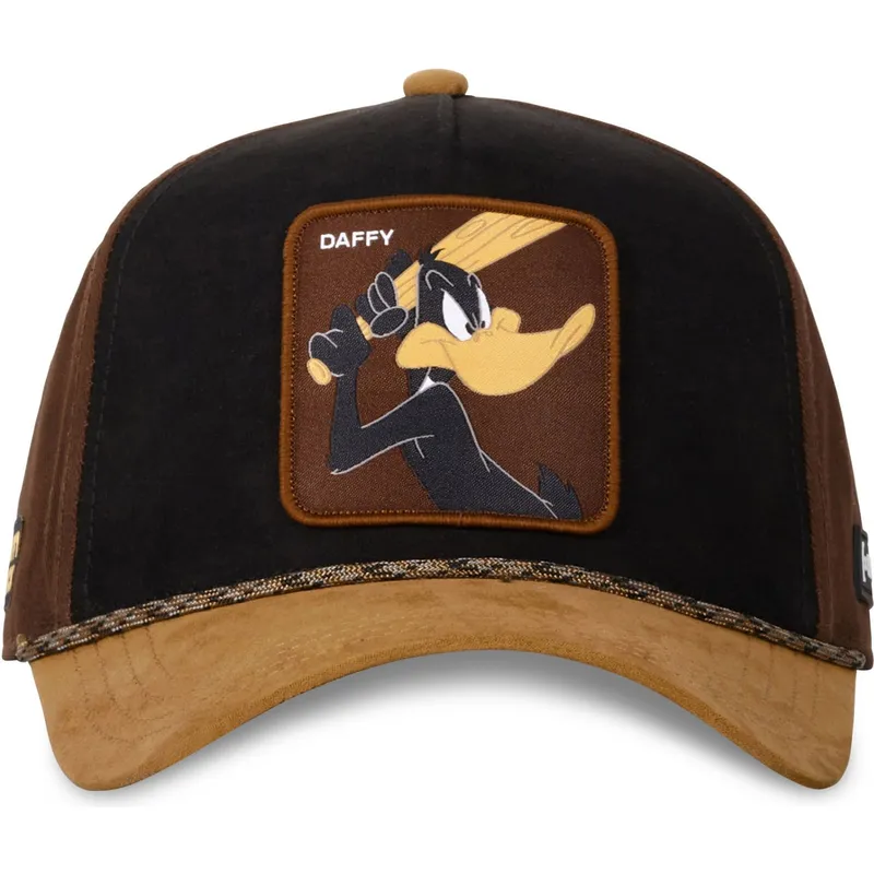 sort-og-brun-trucker-kasket-pato-lucas-loo10-daf-looney-tunes-fra-capslab