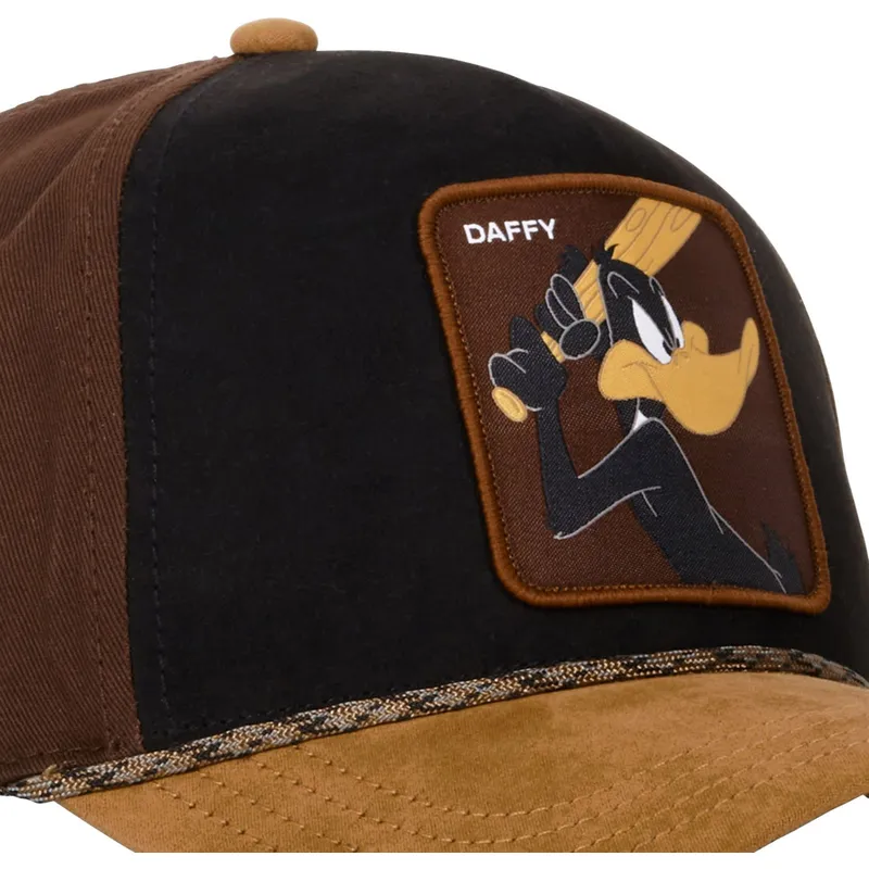 sort-og-brun-trucker-kasket-pato-lucas-loo10-daf-looney-tunes-fra-capslab