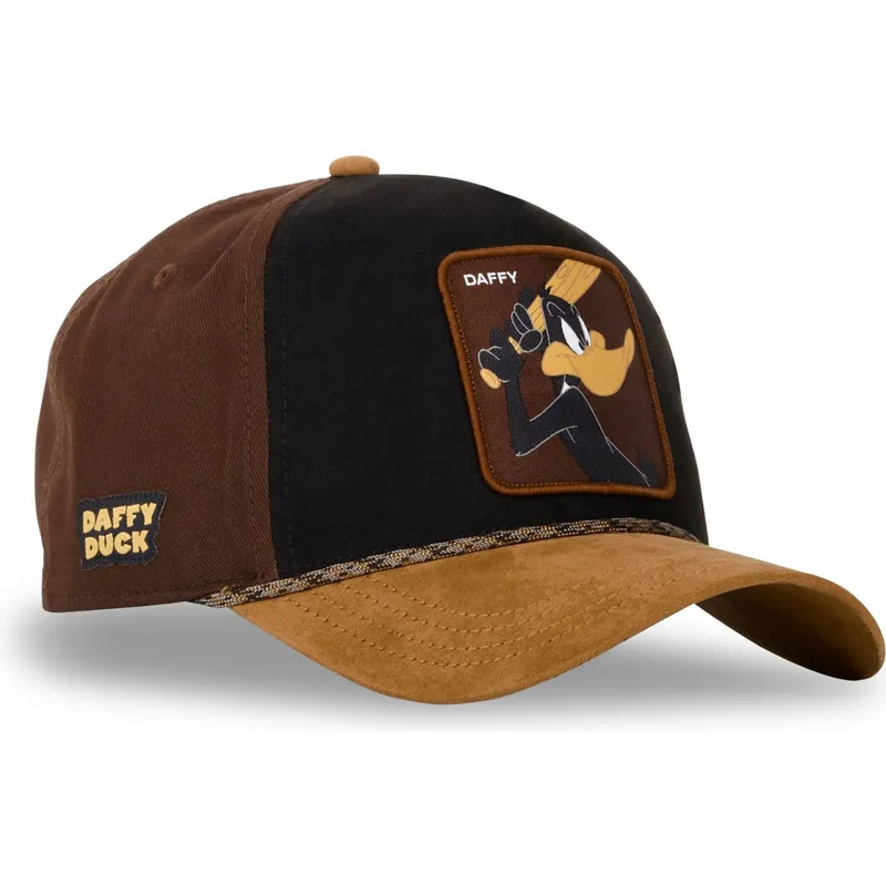 sort-og-brun-trucker-kasket-pato-lucas-loo10-daf-looney-tunes-fra-capslab