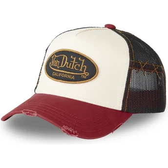 Шапка извита тракер многоцветен снапбек GRRE от Von Dutch