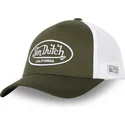 von-dutch-lof-b16-green-and-white-adjustable-trucker-hat