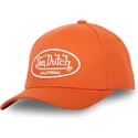 verstellbare-orangefarbene-curve-cap-lof-c11-von-von-dutch