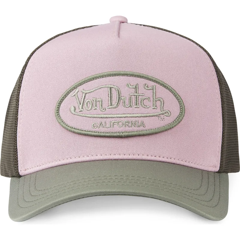 shapka-izvita-traker-mnogocveten-snapbek-rosa-kapi-ot-von-dutch shapka-izvita-traker-mnogocveten-snapbek-rosa-kapi-ot-von-dutch