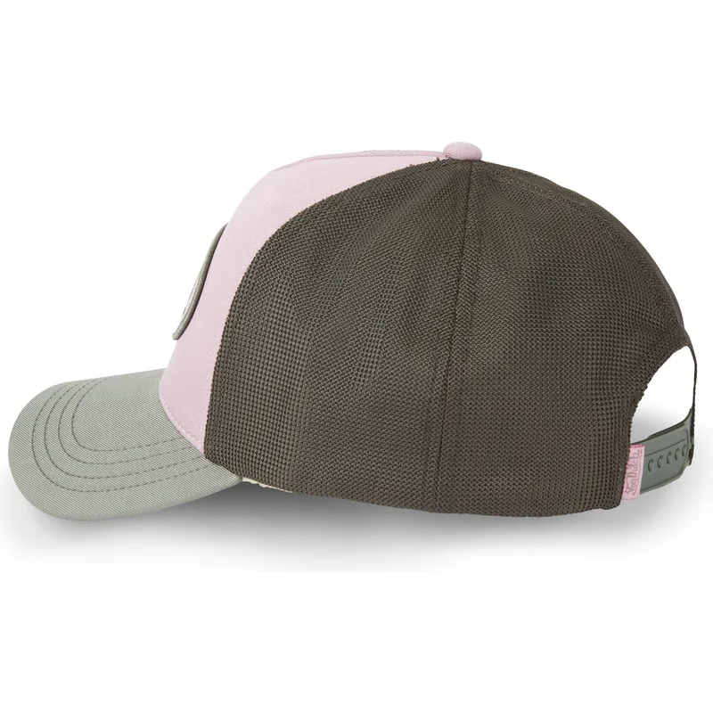 shapka-izvita-traker-mnogocveten-snapbek-rosa-kapi-ot-von-dutch shapka-izvita-traker-mnogocveten-snapbek-rosa-kapi-ot-von-dutch