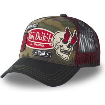 Von Dutch PATCHES01 Камуфлажна Шапка Тракер