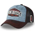 casquette-trucker-bleue-et-noire-lea02-von-dutch