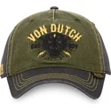 grune-und-graue-verstellbare-curved-cap-bad-cb-von-von-dutch