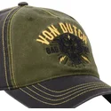 verstellbare-grun-graue-curved-cap-bad-cb-von-von-dutch
