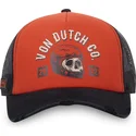 von-dutch-crew17-orange-schwarze-trucker-kappe
