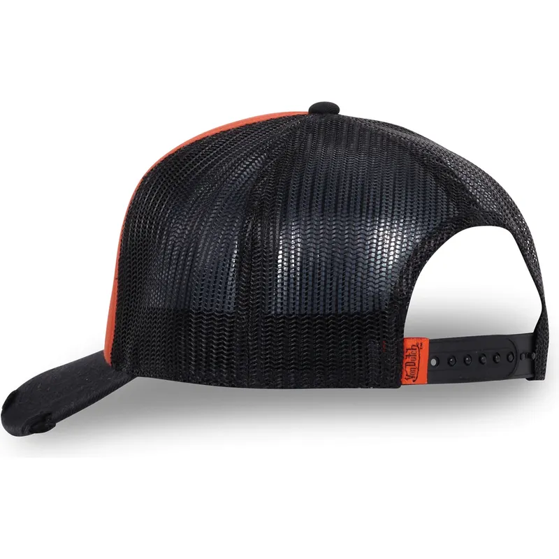 von-dutch-crew17-orange-og-sort-trucker-cap