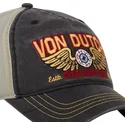 casquette-courbee-grise-ajustable-eye-cb-von-dutch