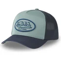 casquette-trucker-verte-et-bleue-nami-von-dutch