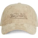 beige-verstellbare-curved-cap-sue-e-von-von-dutch