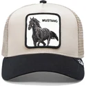 shapka-izvita-traker-bezhov-snapbek-the-mustang-the-farm-ot-goorin-bros