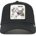 trucker-kasket-sort-hund-the-bestie-dog-the-farm-fra-goorin-bros