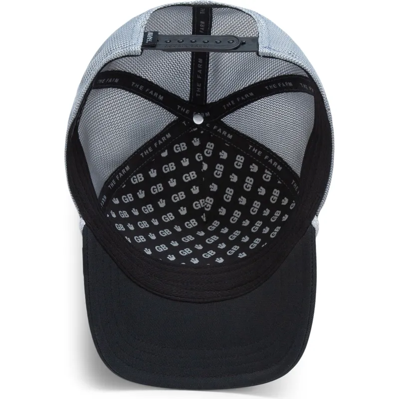 trucker-kasket-sort-og-ulvegra-gb2-lone-wolf-the-rocker-the-farm-fra-goorin-bros