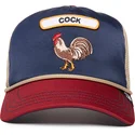 shapka-izvita-traker-mnogocveten-snapbek-cock-gb2-rooster-the-rocker-the-farm-ot-goorin-bros