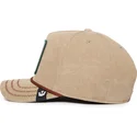 shapka-izvita-bezhov-snapbek-lucky-duck-canvas-the-farm-ot-goorin-bros