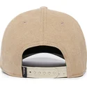 shapka-izvita-bezhov-snapbek-lucky-duck-canvas-the-farm-ot-goorin-bros
