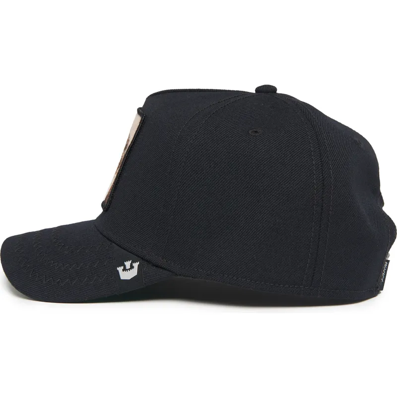 shapka-izvita-cherna-snapbek-king-field-100-all-season-wool-the-farm-ot-goorin-bros
