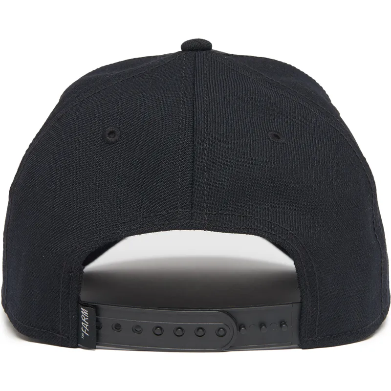 shapka-izvita-cherna-snapbek-black-panther-field-100-all-season-wool-the-farm-ot-goorin-bros