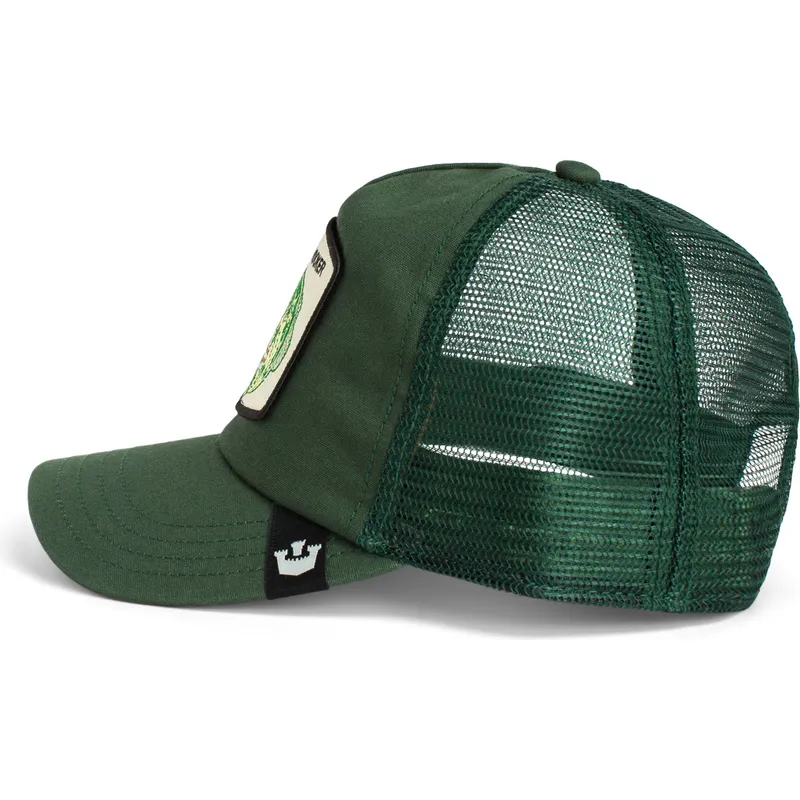 shapka-izvita-traker-zelena-snapbek-hooker-large-mouth-park-range-the-farm-ot-goorin-bros