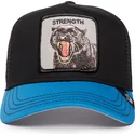 shapka-izvita-traker-cherna-snapbek-strength-panther-fan-the-farm-ot-goorin-bros