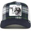 trucker-kasket-marinebla-og-hvid-ko-cash-moon-cow-uk-plaid-the-farm-fra-goorin-bros