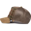 casquette-trucker-marron-king-moonlion-uk-plaid-the-farm-goorin-bros