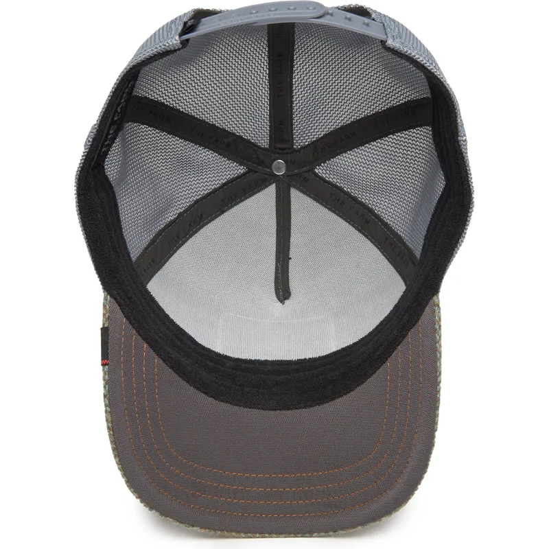 shapka-izvita-traker-mnogocveten-snapbek-wise-ass-moon-owl-uk-plaid-the-farm-ot-goorin-bros