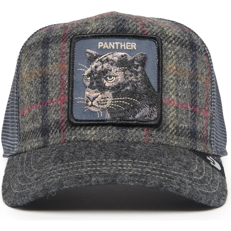 shapka-izvita-traker-siv-snapbek-moon-panther-uk-plaid-the-farm-ot-goorin-bros