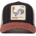 shapka-izvita-traker-mnogocveten-snapbek-cock-moon-rooster-uk-plaid-the-farm-ot-goorin-bros