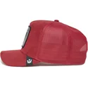 shapka-izvita-traker-chervena-snapbek-raging-the-suede-rager-the-farm-ot-goorin-bros