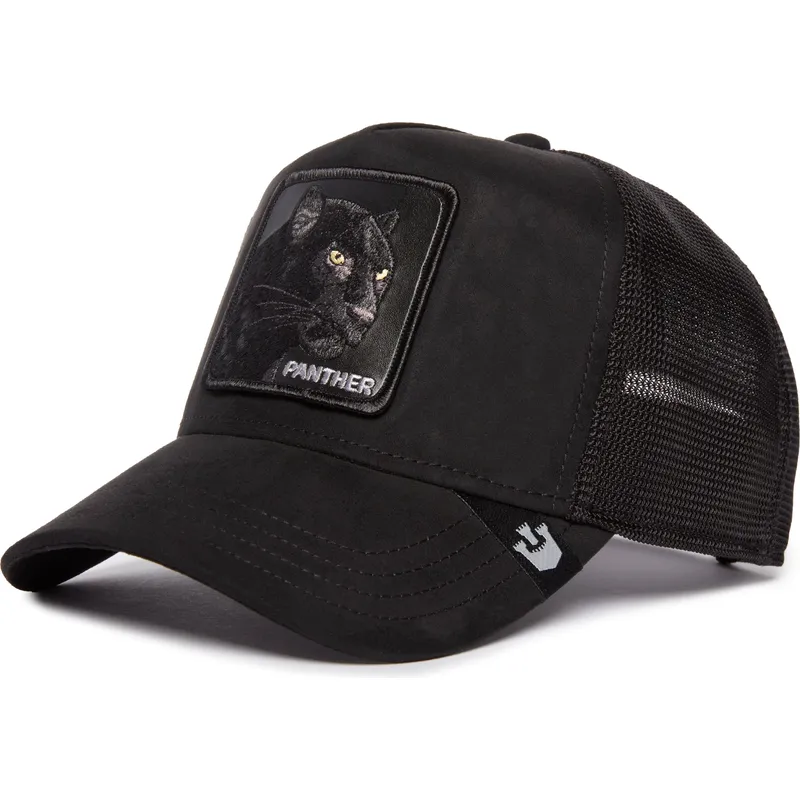 shapka-izvita-shapka-traker-cherna-snapbek-pantera-the-suede-panther-blacked-out-the-farm-the-farm-ot-goorin-bros