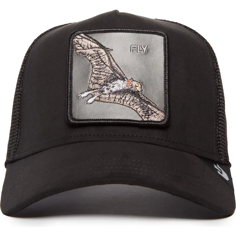 shapka-izvita-traker-cherna-snapbek-fly-the-suede-bat-blacked-out-the-farm-ot-goorin-bros