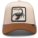 shapka-izvita-traker-kafyav-snapbek-the-deadliest-scorpion-eco-brutalism-the-farm-ot-goorin-bros