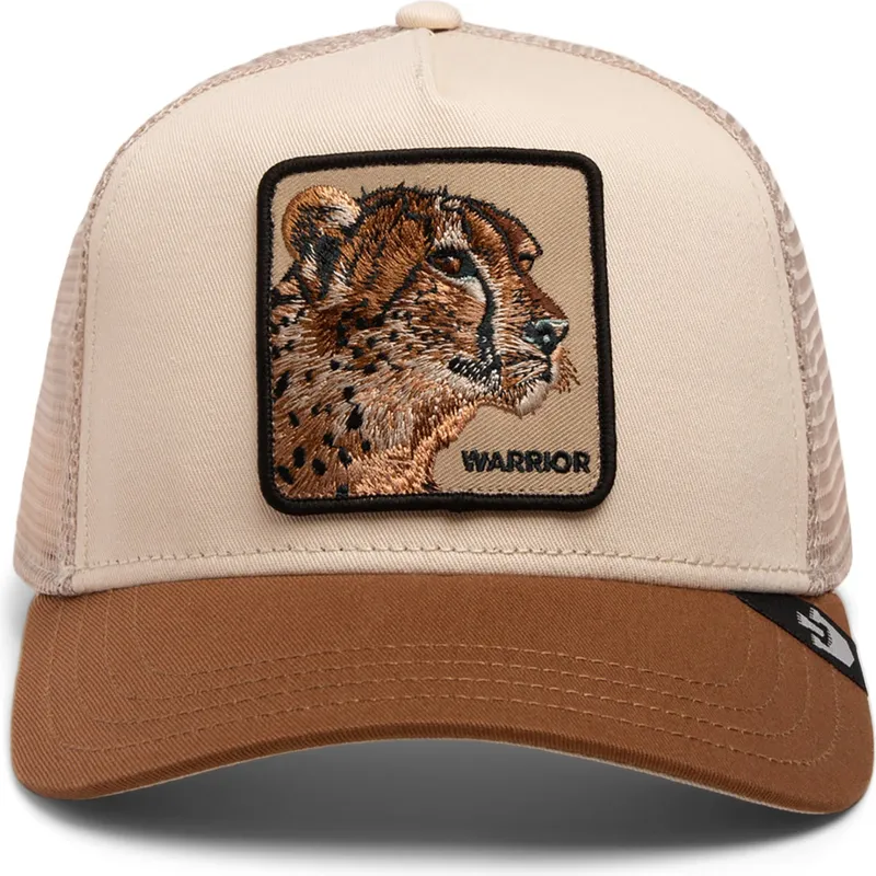 shapka-izvita-traker-kafyav-snapbek-warrior-cheetah-big-cats-the-farm-ot-goorin-bros