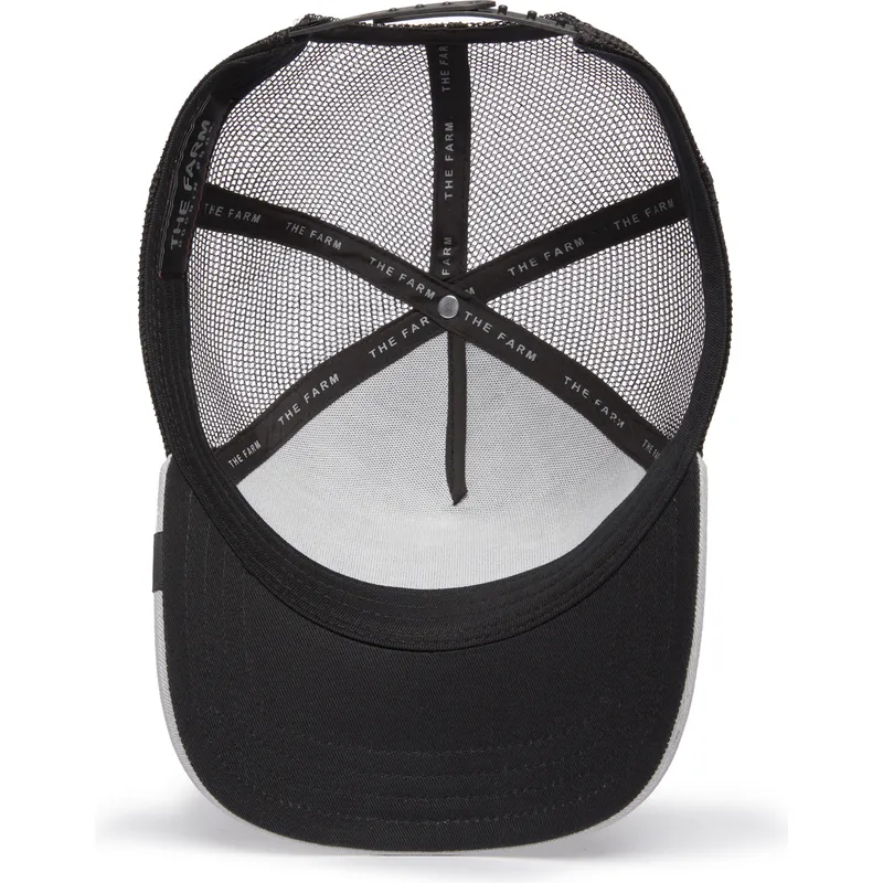 sort-og-gra-panter-trucker-kasket-the-black-panther-big-cats-the-farm-af-goorin-bros