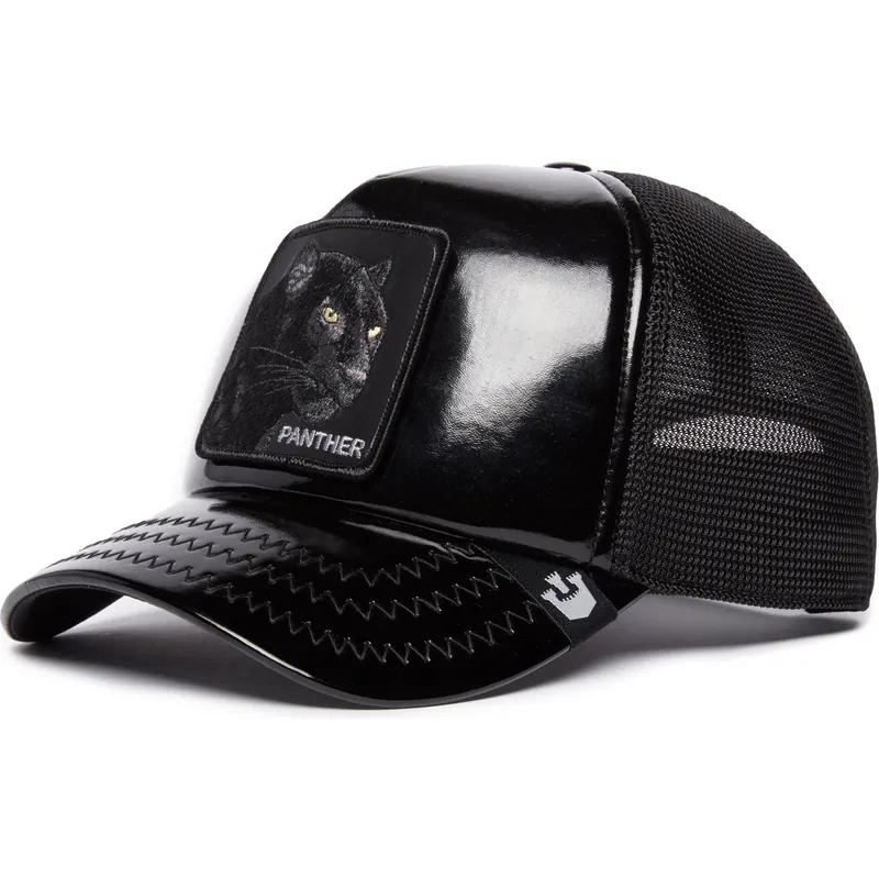 shapka-izvita-traker-cherna-snapbek-obsidian-panther-puff-patent-the-farm-ot-goorin-bros