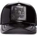 schwarze-trucker-kappe-panther-obsidian-panther-puff-patent-the-farm-von-goorin-bros