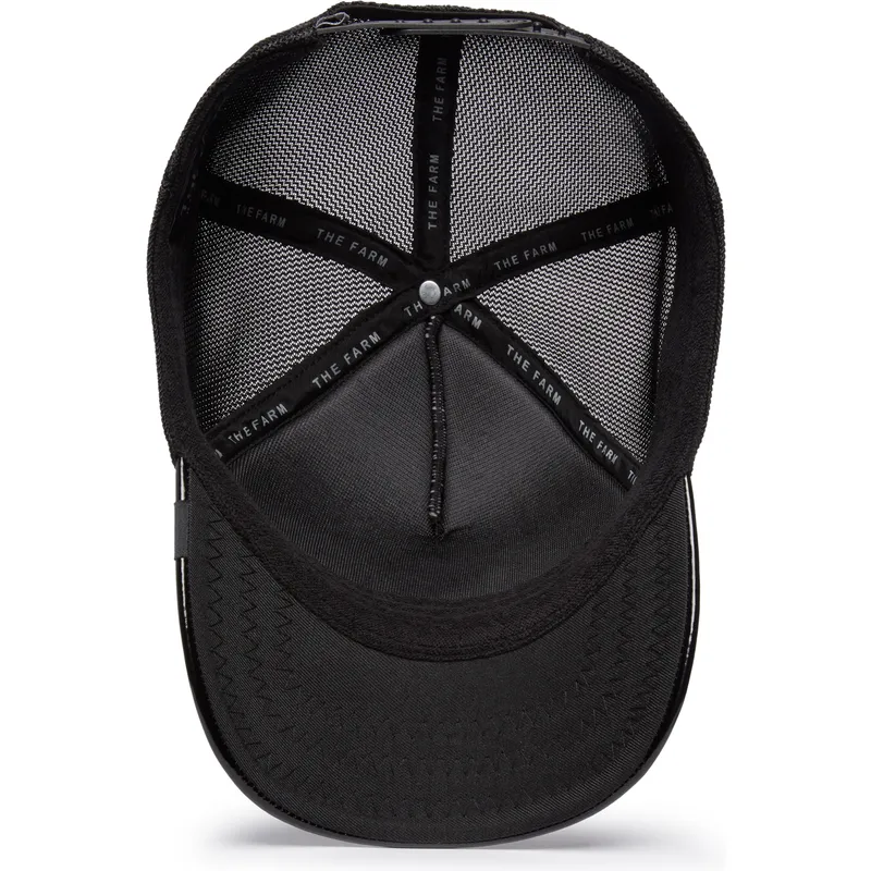 shapka-izvita-traker-cherna-snapbek-obsidian-panther-puff-patent-the-farm-ot-goorin-bros