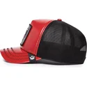 shapka-izvita-traker-chervena-snapbek-raging-pamplona-puff-patent-the-farm-ot-goorin-bros